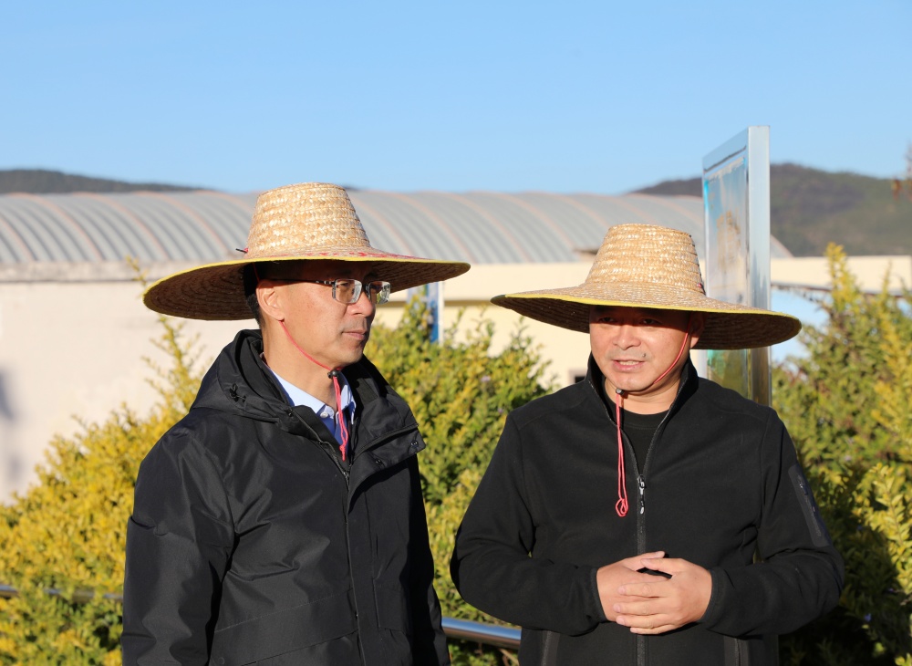 楚雄州政协主席赵晓明到云南爱尔发生物技术股份有限公司调研